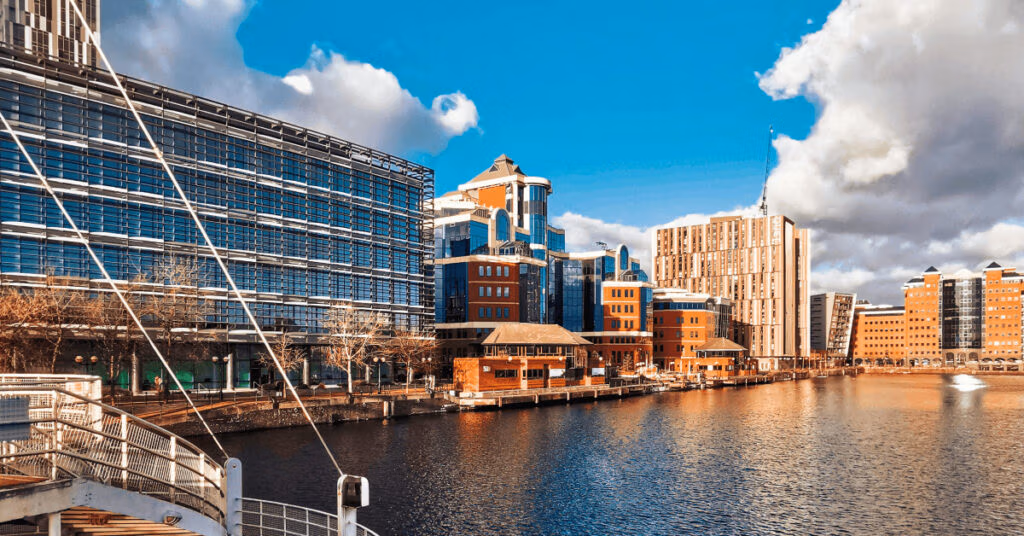 Image of Salford Quays to showcase salford quays property investment.
